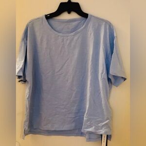 ZAN.STYLE light blue shirt Large NWT